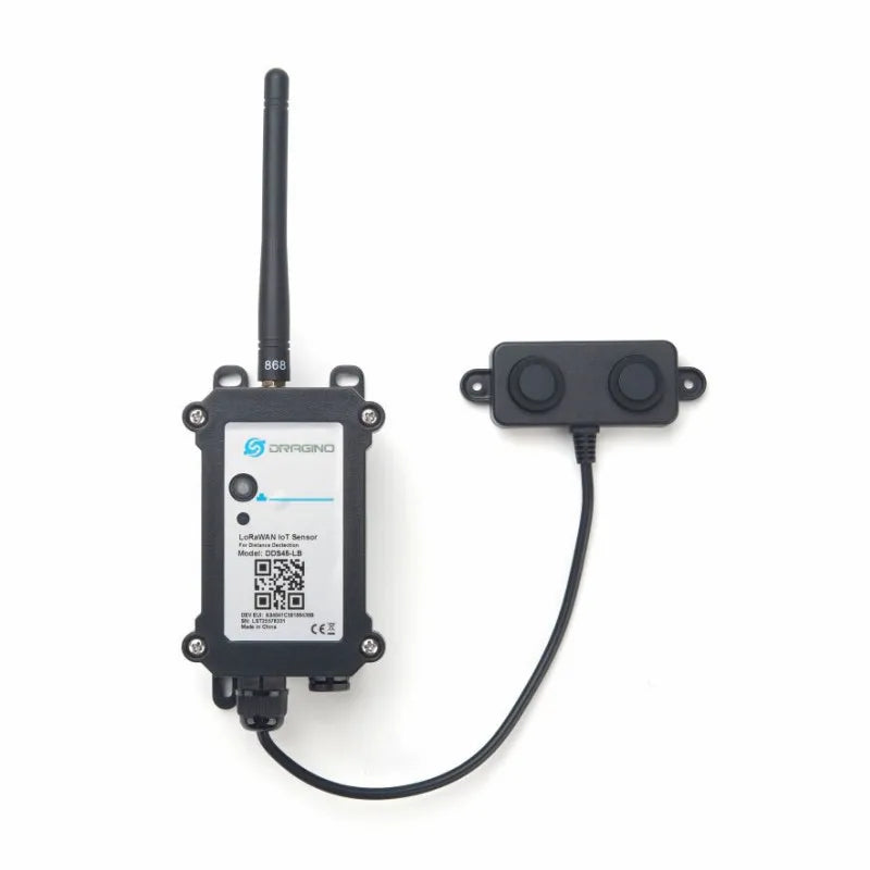 Dragino DDS45-LB DDS45-LS DDS45-LB2 LoRaWAN Distance Detection Sensor supports BLE configure wireless OTA update