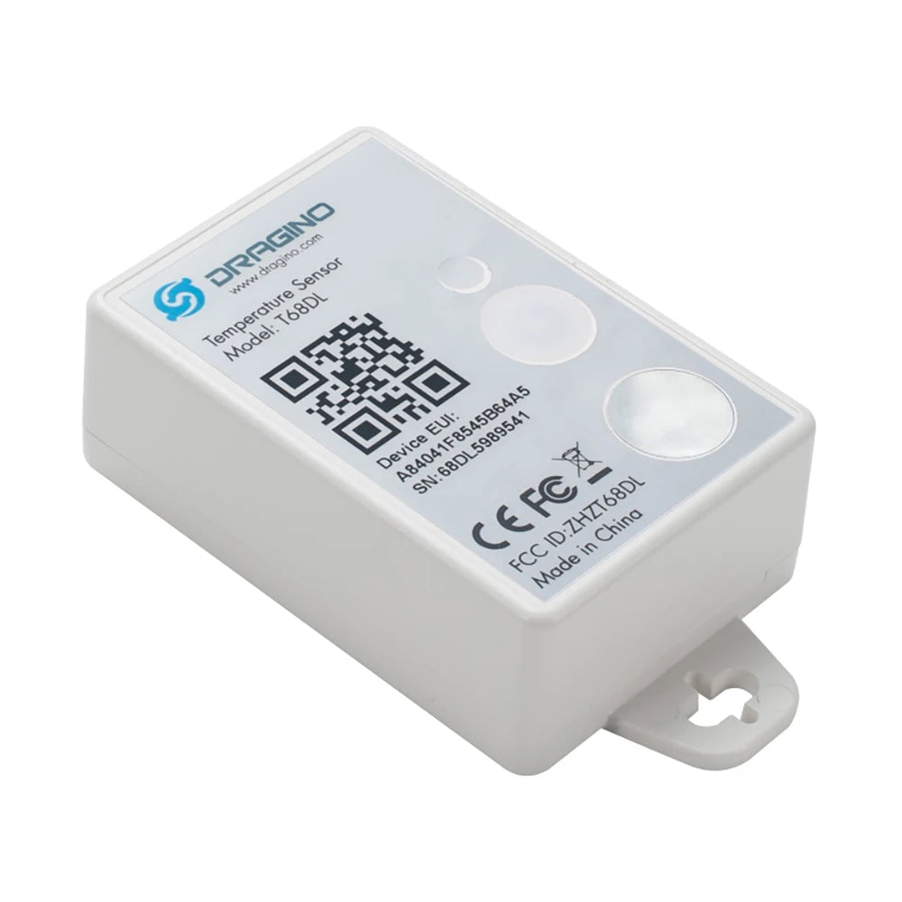 Dragino T68DL LoRaWAN Temperature Sensor, lorawan data logger, IP68 waterproof dragino lorawan sensor for refrigerators