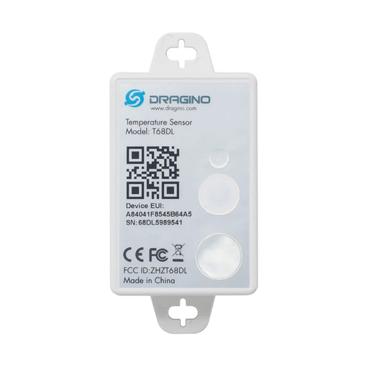Dragino T68DL LoRaWAN Temperature Sensor, lorawan data logger, IP68 waterproof dragino lorawan sensor for refrigerators