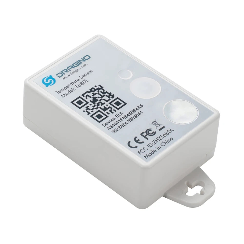 Dragino T68DL LoRaWAN Temperature Sensor, lorawan data logger, IP68 waterproof dragino lorawan sensor for refrigerators